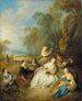 Le concert amoureux, The Amorous Concert - Jean-Baptiste Pater — Ansicht des Kunstwerks
