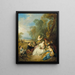 Le concert amoureux, The Amorous Concert - Jean-Baptiste Pater — gerahmtes Bild an der Wand