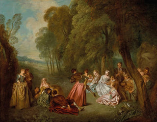 Les divertissements champêtres - Jean-Baptiste Pater — Ansicht des Kunstwerks