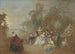 auf der Terrasse - Jean-Baptiste Pater — Ansicht des Kunstwerks