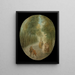 Frühling - Jean-Baptiste Pater — gerahmtes Bild an der Wand