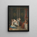 Das Bad - Jean-Baptiste Pater — gerahmtes Bild an der Wand
