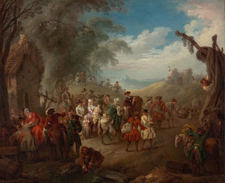 JeanBaptiste Pater - Troops on the March.webp
