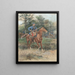 Cacciatore a cavallo, soldato a cavallo - Jean - Baptiste Édouard Detaille — quadro incorniciato alla parete