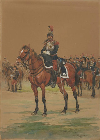 JeanBaptiste douard Detaille - French Cuirassier.webp