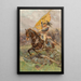 La charge - Jean-Baptiste Édouard Detaille — quadro incorniciato alla parete