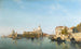 La Punta Della Dogana e Grand Canal Venezia - Jean-Baptiste van Moer — vista dell’opera