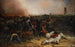 Der Marschall des Kaiserreichs Louis Nicolas Davout Grab des Pferdes Ordnet den Angriff von Markgrafneusiedl während der Schlacht bei Wagram - Jean-Charles Langlois — Ansicht des Kunstwerks