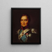 Portrait de Charles Ferdinand d'Artois duc de Berry 1778-1820 - Jean-François Thuaire — gerahmtes Bild an der Wand