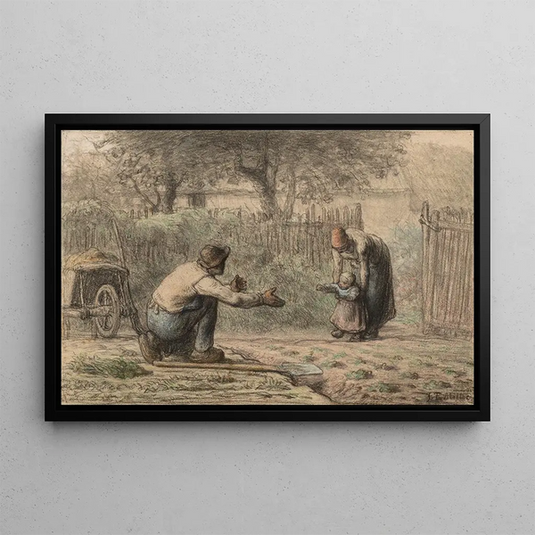JeanFranois Millet - First Steps.webp