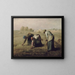 Le Spigolatrici - Jean-François Millet — quadro incorniciato alla parete