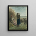 Der Durchgang der Wildgänse - Jean-François Millet — gerahmtes Bild an der Wand