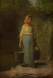 Junge Bäuerin, die vom Brunnen zurückkehrt - Jean-François Millet — Ansicht des Kunstwerks