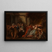Crésus, verzehrt vom vergifteten Kleid - Jean-François de Troy — gerahmtes Bild an der Wand