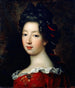 Louise Françoise de Bourbon Mademoiselle de Nantes - Jean-François de Troy — Ansicht des Kunstwerks