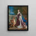 Ritratto di Elisabetta-Carlotta di Baviera, principessa palatina - Jean-François de Troy — quadro incorniciato alla parete