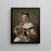 Le Guitariste - Jean-François de Troy — quadro incorniciato alla parete