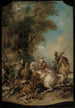 La Chasse au lion - Jean-François de Troy — vista dell’opera