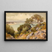 Au cap d'Antibes - Jean-Henri Zuber — quadro incorniciato alla parete