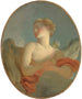 L'Amour wäre ein Gemälde von Marie Catherine Colombe 1751-1830 als Cupido - Jean-Honoré Fragonard — Ansicht des Kunstwerks
