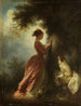 Le Chiffre d'amour The Souvenir - Jean-Honoré Fragonard — Ansicht des Kunstwerks