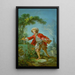 The Gardener - Jean-Honoré Fragonard — framed artwork on a wall