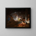 Le Lavandaie - Jean-Honoré Fragonard — quadro incorniciato alla parete