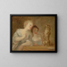 La Performance - Jean-Honoré Fragonard — quadro incorniciato alla parete