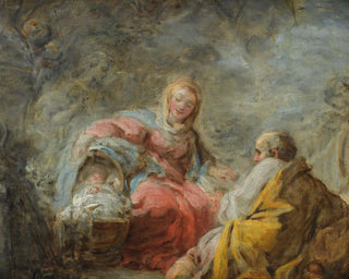 JeanHonor Fragonard - The Rest On The Flight Into Egypt.webp