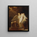 The Sacrifice of the Rose - Jean-Honoré Fragonard — framed artwork on a wall