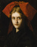 Junge elsässische Frau - Jean-Jacques Henner — Ansicht des Kunstwerks