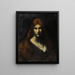 Fabiola - Jean-Jacques Henner — quadro incorniciato alla parete