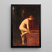 Nymphe - Jean-Jacques Henner — quadro incorniciato alla parete