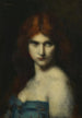 Studie eines Frauenkopfes - Jean-Jacques Henner — Ansicht des Kunstwerks