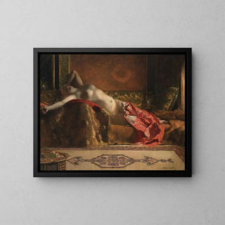 JeanJosephBenjamin Constant - Reclining Odalisque.webp