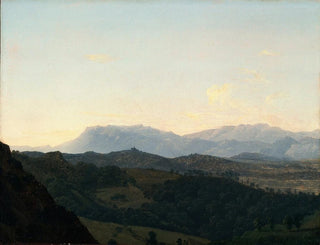 Le montagne sabine - Jean-Joseph-Xavier Bidauld — vista dell’opera