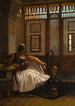 Arnaut au Repos - Jean-Léon Gérôme — gerahmtes Bild an der Wand