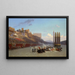 Streitwagenrennen - Jean-Léon Gérôme — gerahmtes Bild an der Wand