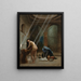 Ein maurisches Bad bauche - Jean-Léon Gérôme — gerahmtes Bild an der Wand