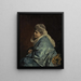 Donna di Costantinopoli - Jean-Léon Gérôme — quadro incorniciato alla parete