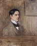 Self-portrait Painting - Jean-Louis Forain — artwork view