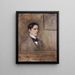 Self-portrait Painting - Jean-Louis Forain — framed artwork on a wall