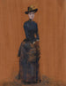 Elegant Woman Painting - Jean-Louis Forain — artwork view