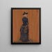 Elegant Woman Painting - Jean-Louis Forain — framed artwork on a wall