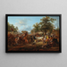 Dorffest - Jean-Louis de Marne — gerahmtes Bild an der Wand