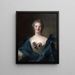 Portrait painting of a woman - Jean-Marc Nattier — framed artwork on a wall