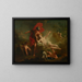 Venus und Adonis - Jean-Marc Nattier — gerahmtes Bild an der Wand