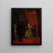Colomb prima di Isabelle - Jean-Paul Laurens — quadro incorniciato alla parete