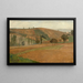 Landschaft des Lauragais - Jean-Paul Laurens — gerahmtes Bild an der Wand