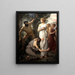 Ulysse et Nausicaa - Jean Alfred Marioton — gerahmtes Bild an der Wand